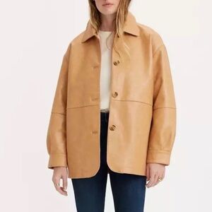Levi’s Tan Faux Leather Jacket
